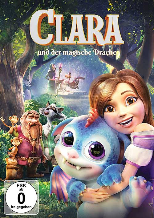 CLARA UND DER MAGISCHE DRACHE Film 2021 DVD Cover shop kaufen