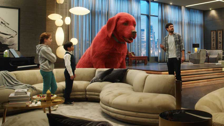 CLIFFORD – Der große rote Hund Film 2021 Kinofilm Start Trailer Blu-ray DVD Artikelbild