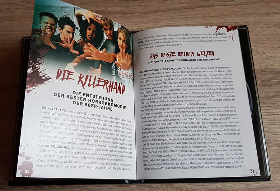 Die Killerhand: Limited Mediabook Edition – Blu-ray/DVD Review Produktbild