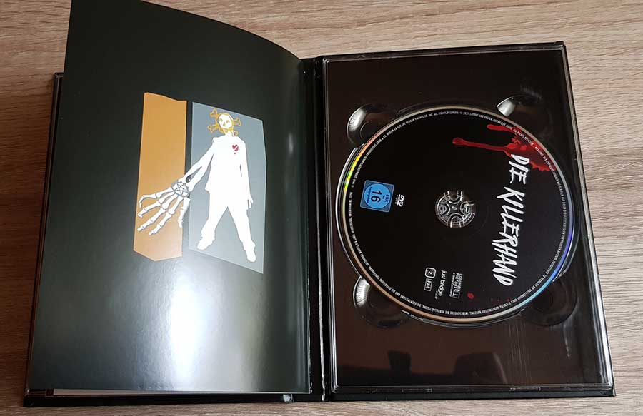 Die Killerhand: Limited Mediabook Edition – Blu-ray/DVD Review Produktbild