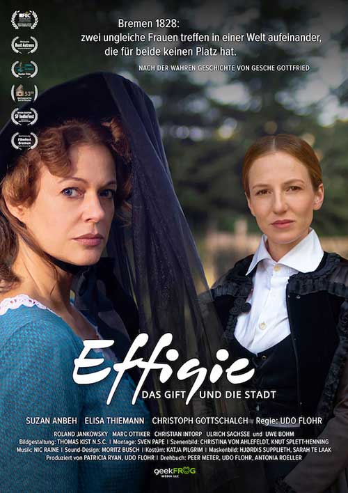 EFFIGIE – Das Gift und die Stadt Film 2022 Kino Plakat