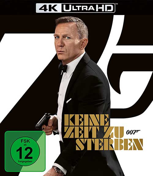 James Bond 007: Keine Zeit zu sterben 4K UHD Cover shop kaufen