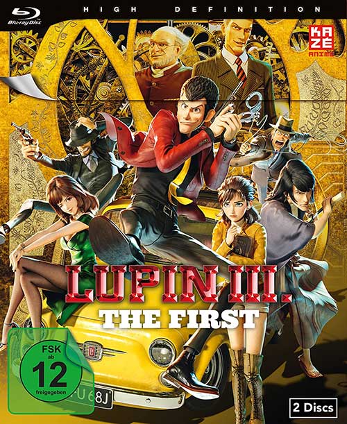 Lupin The 3rd: The First - The Movie Film 2021 Blu-ray Cover shop kaufen