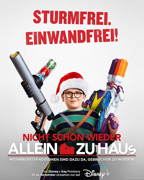 Nicht schon wieder allein zu Haus Film 2021 Plakat