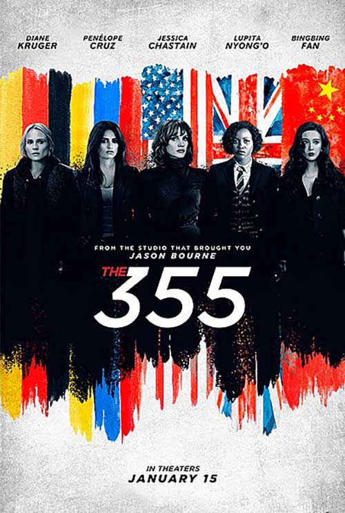 The 355 Film 2022 Kino Start Trailer Plakat