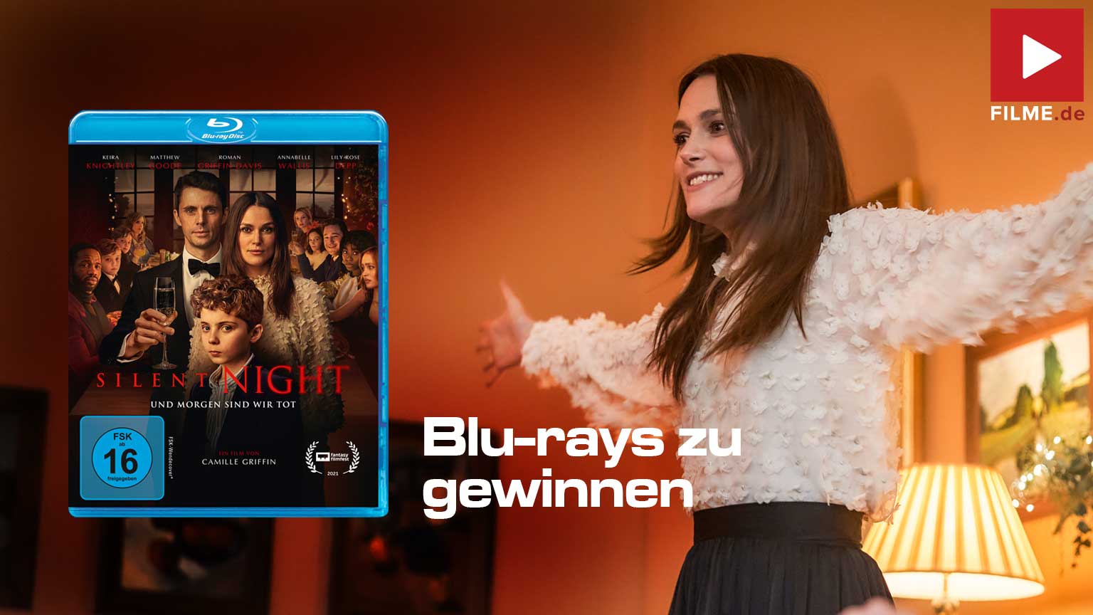 Silent Night - Und morgen sind wir tot Film 2021 Blu-ray Artikelbild Gewinnspiel gewinnen