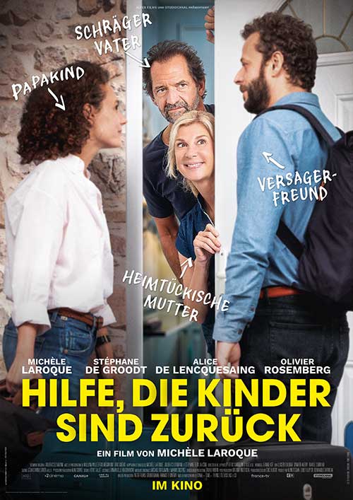 HILFE, DIE KINDER SIND ZURÜCK! Film 2021 Kino Plakat