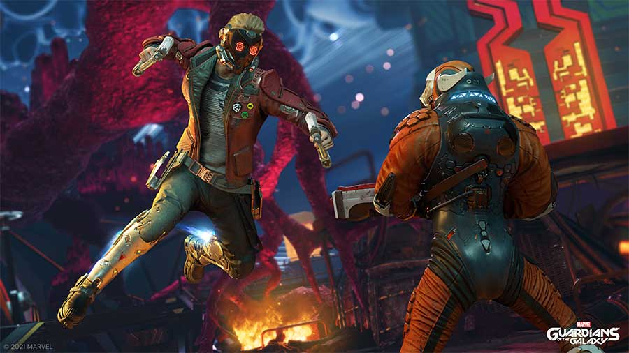 Marvel's Guardians of the Galaxy – PS5 Review Spiel 2021 Szenenbild