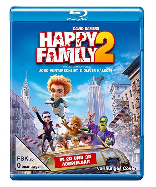 HAPPY FAMILY 2 Film 2021 Blu-ray Cover shop kaufen
