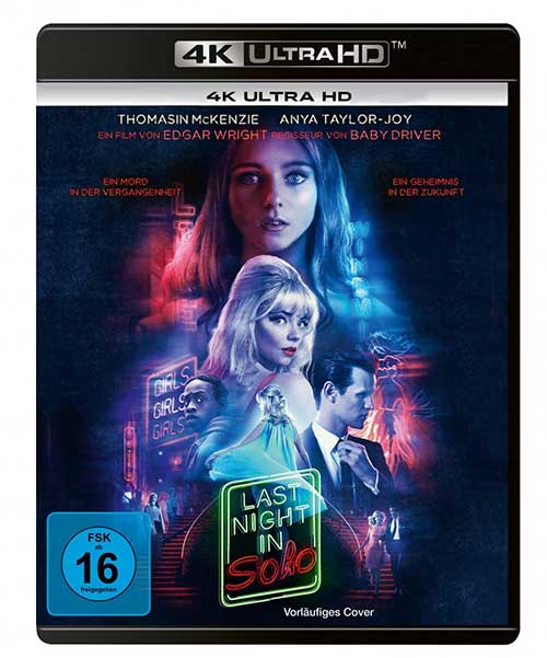 Last Night in Soho Film 2021 4K UHD Cover shop kaufen