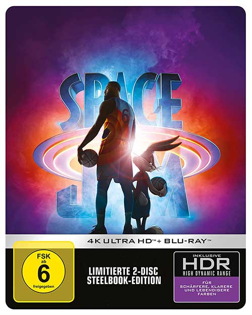 SPACE JAM: A NEW LEGACY Film 2021 4K UHD Steelbook Cover shop kaufen