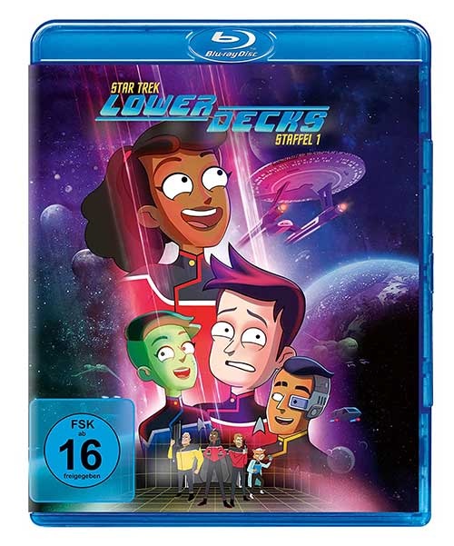 STAR TREK: Lower Decks - Staffel 1 Serie 2021 Blu-ray Cover shop kaufen