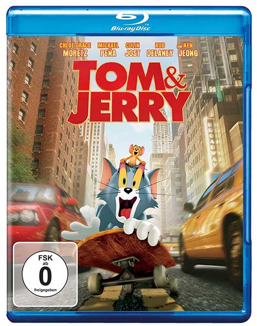 TOM & JERRY Film 2021 Blu-ray Cover shop kaufen