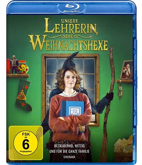 Unsere Lehrerin, die Weihnachtshexe Film 2021 Blu-ray Cover shop kaufen