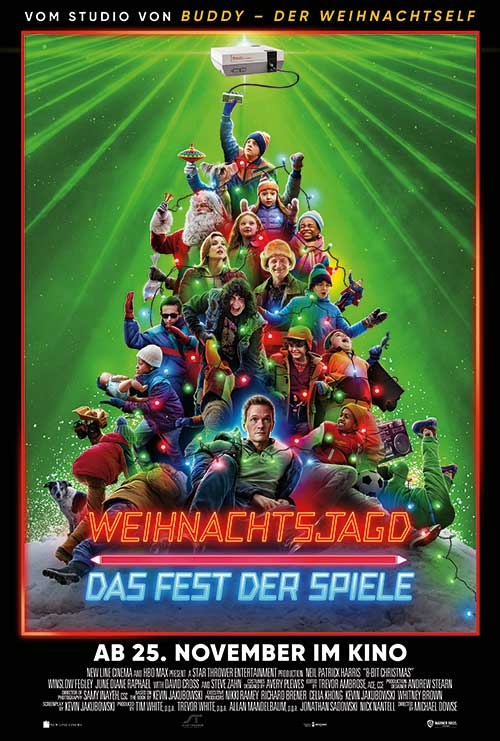 Weihnachtsjagd: Das Fest der Spiele Film 2021 Kino Plakat