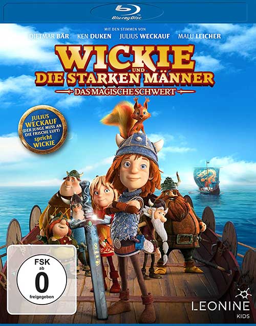 Wickie und die starken Männer - Das Magische Schwert Film 2021 Blu-ray Cover shop kaufen