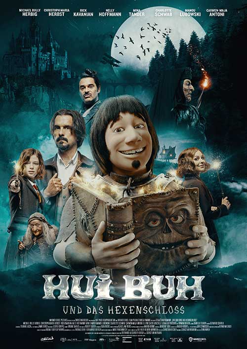 HUI BUH und das Hexenschloss Film 2022 Kino Plakat