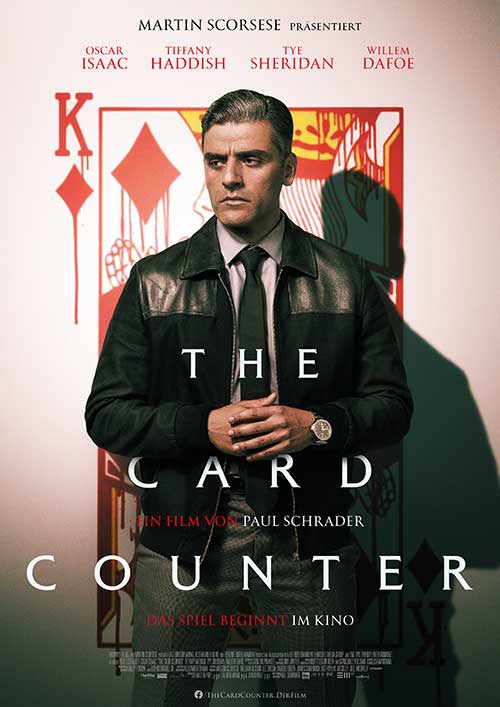 The Card Counter Film 2022 Kino Plakat