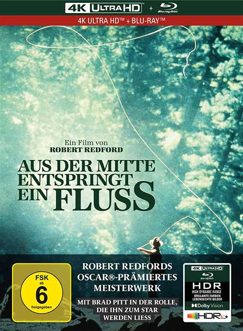 Aus der Mitte entspringt ein FlussMediabook 4K Ultra HD Blu-ray Cover shop kaufen