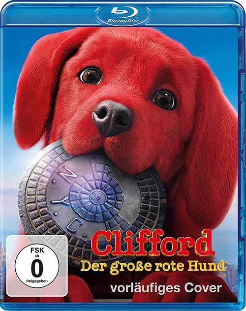 CLIFFORD – Der große rote Hund Film 2021 Blu-ray Cover shop kaufen