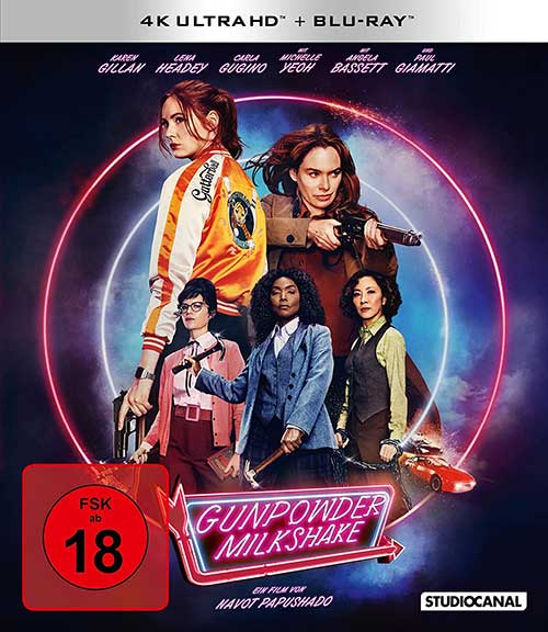 GUNPOWDER MILKSHAKE Film 2021 4K UHD Cover shop kaufen