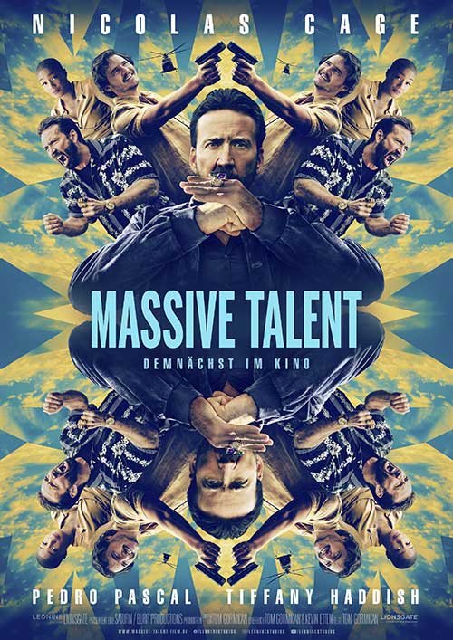 MASSIVE TALENT Film 2022 Kino Plakat