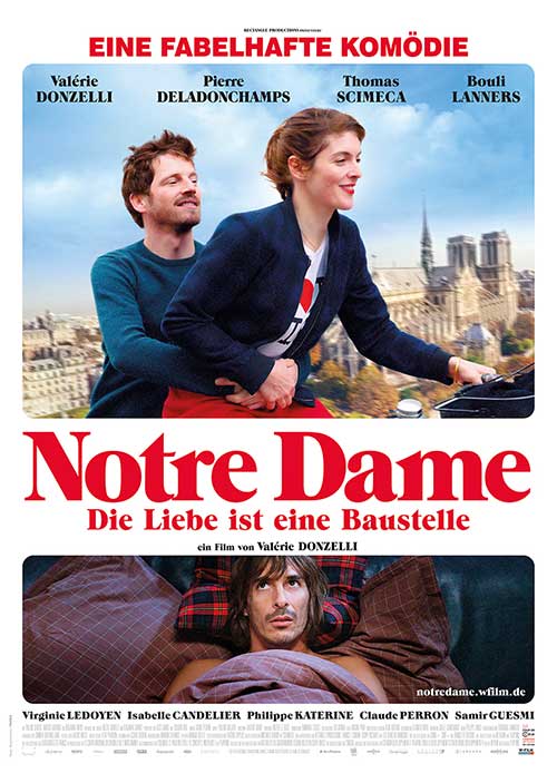 Notre Dame – Die Liebe ist eine Baustelle Film 2021 Kino Plakat