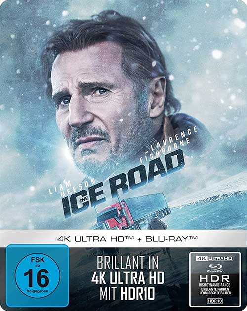 The Ice Road Film 2021 4K UHD Blu-ray Steelbook Cover shop kaufen