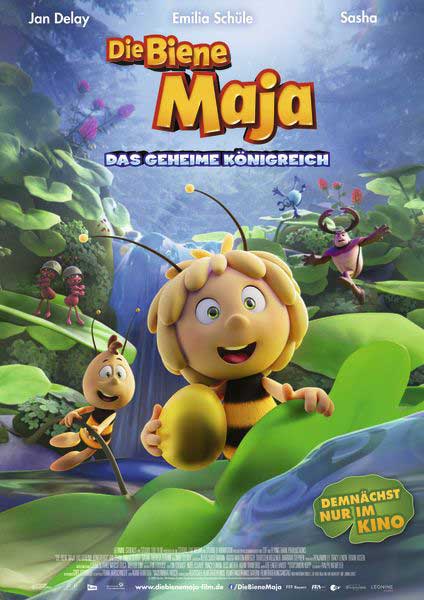 Biene Maja - Das geheime Königreich Film 2022 Kino Plakat