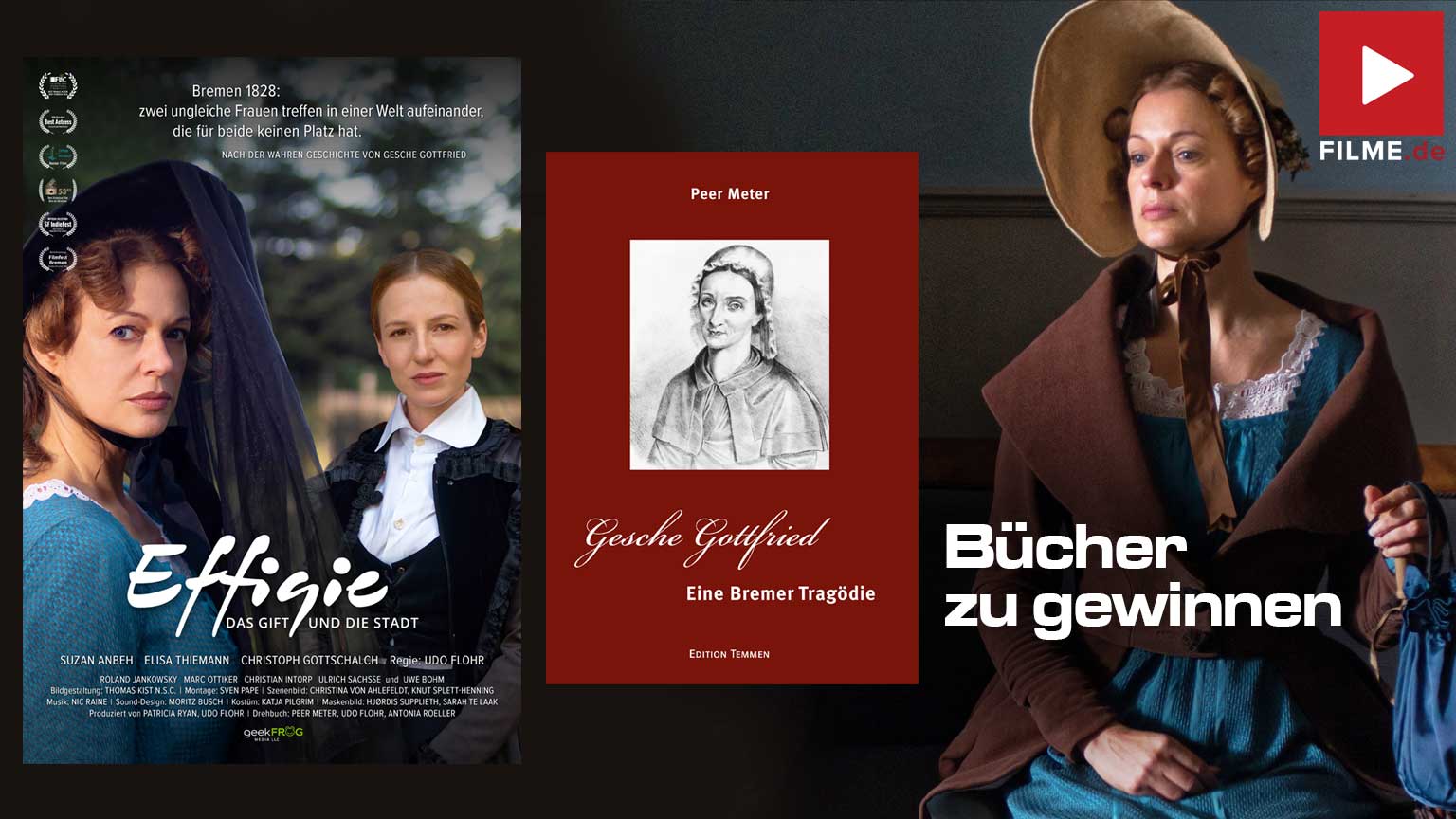 EFFIGIE – Das Gift und die Stadt Film Kinostart Buch Gesche Gottfried Gewinnspiel gewinnen Artikelbild