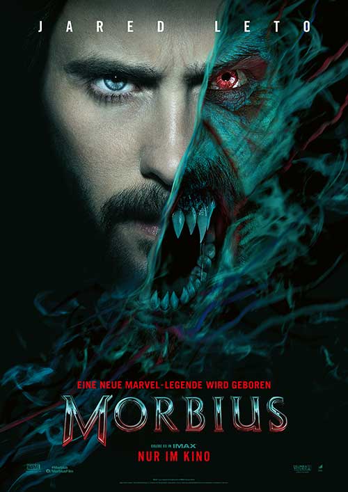 MORBIUS Film 2022 Kino Plakat