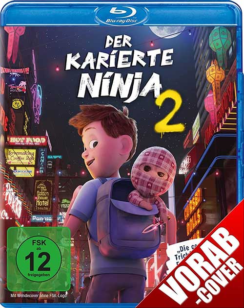 Der karierte Ninja 2 Film 2022 Blu-ray Cover shop