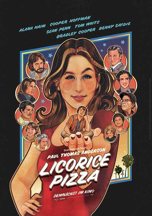 Licorice Pizza Kino Plakat Film 2022