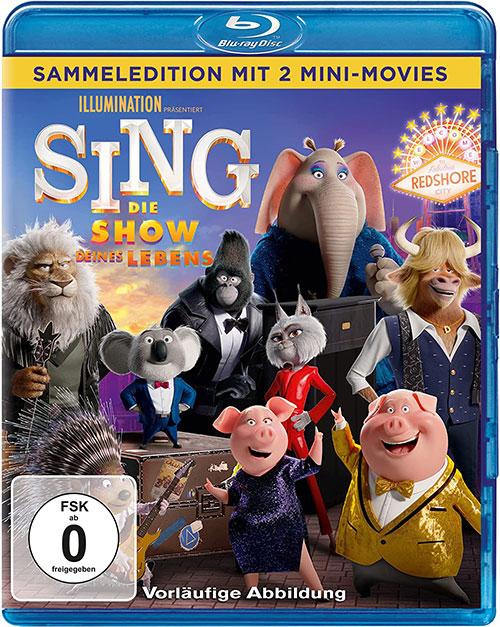 Sing – Die Show deines Lebens Film 2022 Blu-ray Cover shop kaufen