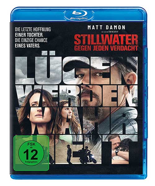 STILLWATER – GEGEN JEDEN VERDACHT Film 2021 Blu-ray DVD Cover shop kaufen