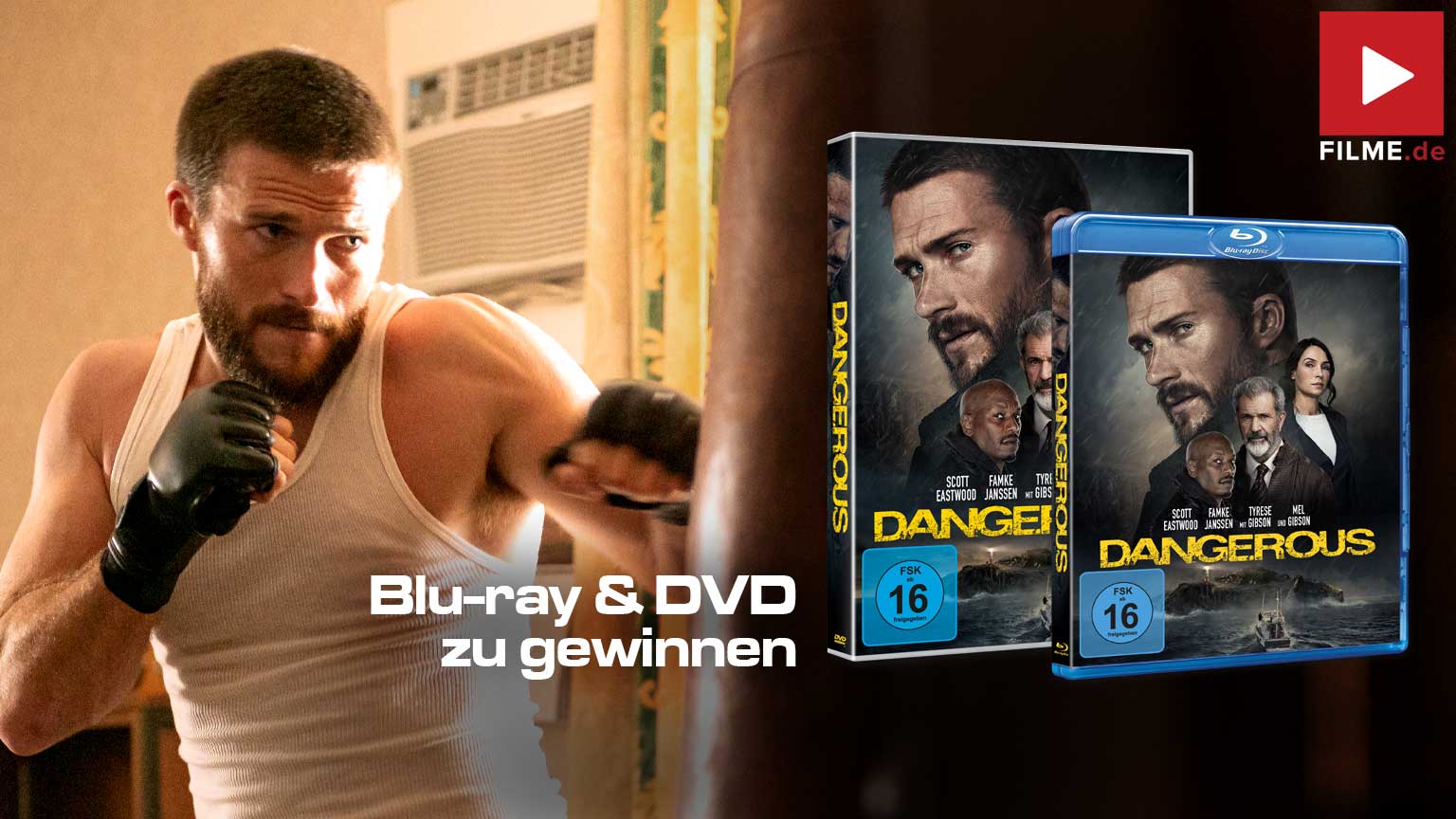 DANGEROUS Film 2022 Blu-ray DVD Trailer gewinnspiel gewinnen Artikelbild