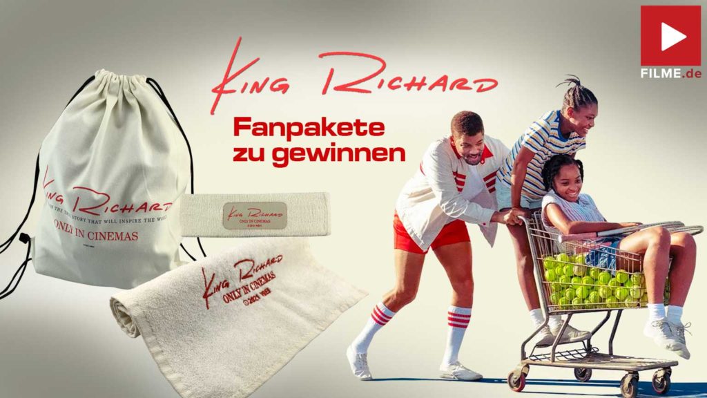 KING RICHARD Film 2022 Gewinnspiel gewinnen Fanpakete Artikelbild