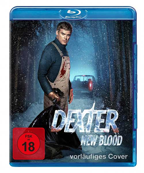 Dexter: New Blood Serie 2022 Blu-ray Cover shop kaufen