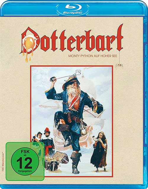Monty Python auf hoher See (Dotterbart) Film Blu-ray Cover shop kaufen