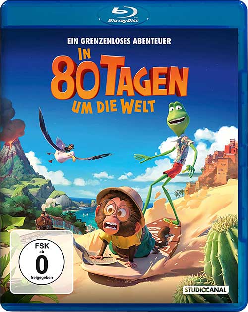 IN 80 TAGEN UM DIE WELT Film 2022 Blu-ray Cover shop kaufen