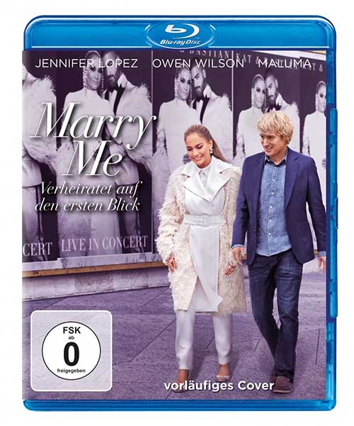Marry Me – Verheiratet auf den ersten Blick Film 2022 Blu-ray Cover shop kaufen