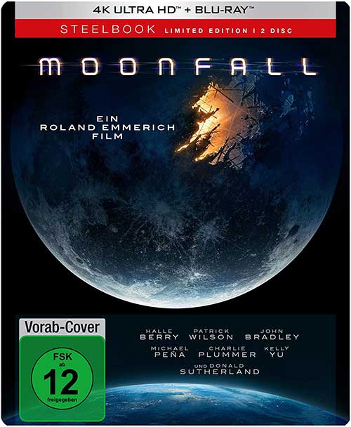 MOONFALL Film 2022 Blu-ray 4K UHD Steelbook Cover shop kaufen