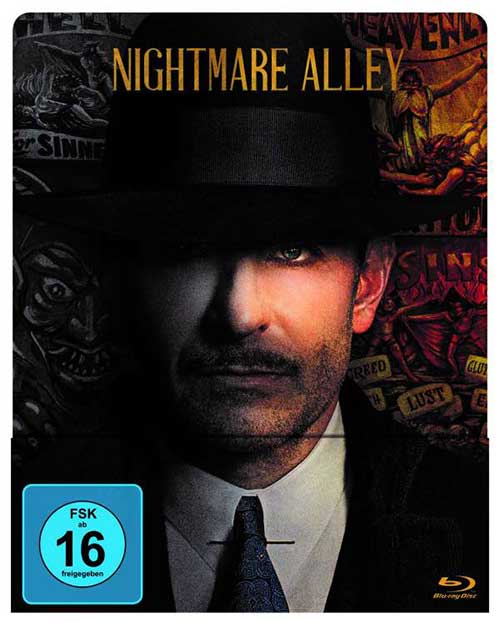 NIGHTMARE ALLEY Film 2022 Blu-ray STeelbook Cover shop kaufen