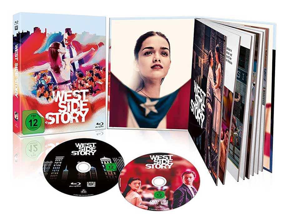 West Side Story - Limited Collector's Edition (inklusive 28-seitigem Booklet mit Fotos und Produktionsnotizen) (+ DVD) [Blu-ray] shop kaufen