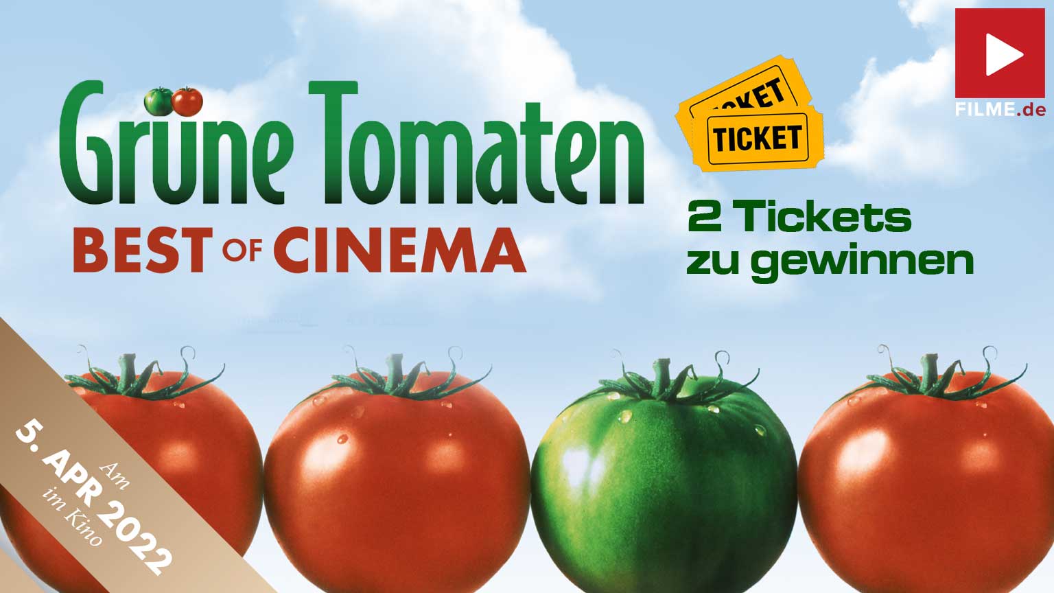 Grüne Tomaten Film Kinostart Best of Cinema Gewinnspiel gewinnen Artikelbild