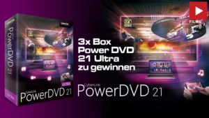 Power DVD 21 Ultra Gewinnspiel gewinnen Artikelbild