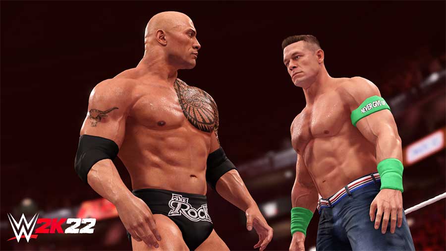 WWE 2K22 – PS5 Review Szenenbild