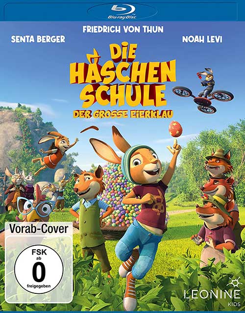 Die Häschenschule - Der grosse Eierklau Film 2022 Blu-ray cover shop kaufen