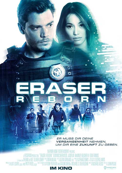 ERASER: REBORN Film 2022 Kino Plakat