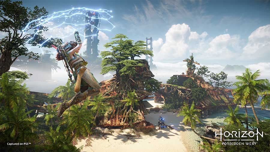 Horizon Forbidden West – PS5 Review Spiel 2022 Szenenbild